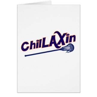 Cadeaux de LAX de lacrosse de Chillaxin