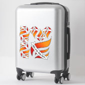 Cadeaux de l'ensemble de stickers Saint-Esprit (Sur valise)