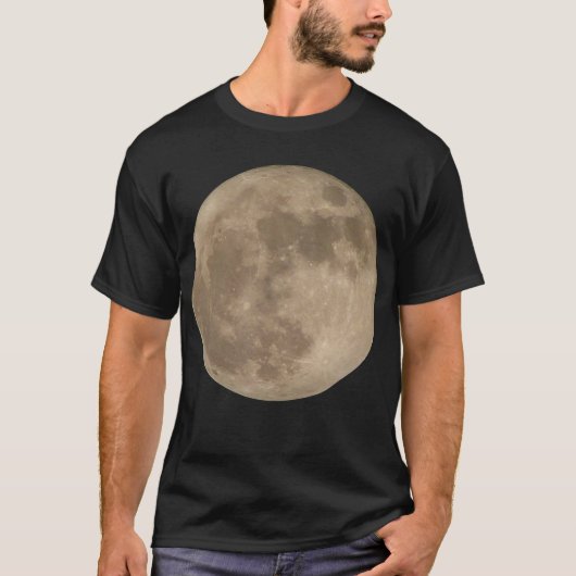 Cadeaux de lune de cool de T-shirt de Pleine lune (Devant)