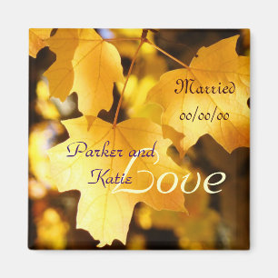 Cadeaux de mariage aimants Mariée Marié Amour Mari