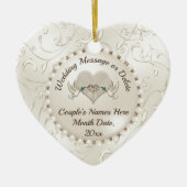 Cadeaux de mariage bon marché, Ornement Mariage (Devant)