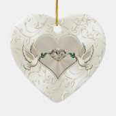 Cadeaux de mariage bon marché, Ornement Mariage (Dos)