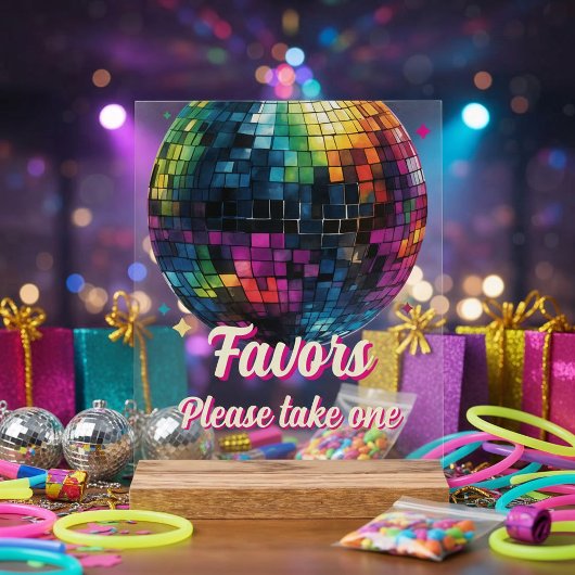 Cadeaux de mariage boule disco soirée rétro 70