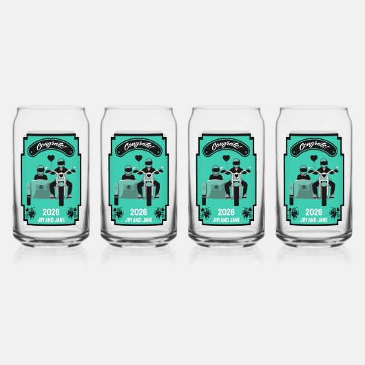 Cadeaux De Mariage De Moto Pour Couple (Recto)