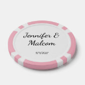 Cadeaux de mariage jetons de poker (Simple)