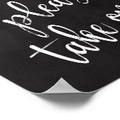 Cadeaux de mariage sur tableau noir 8x10 (Coin)