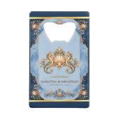 Cadeaux de mariage thème plage cheval marin de lux (Dos)