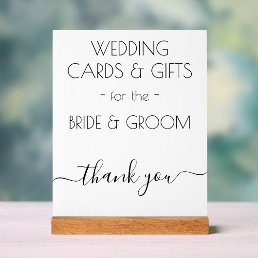 Cadeaux de mariage Typographie moderne blanche noi (Neutre)