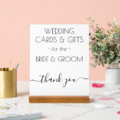 Cadeaux de mariage Typographie moderne blanche noi (Mariage)