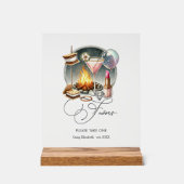 Cadeaux de mariée rustiques et glamour pour camp (Recto)