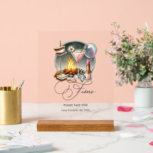 Cadeaux de mariée rustiques et glamour pour camp (Mariage)