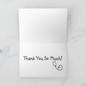 Cadeaux de Merci d'instructeur de soins (Intérieur)