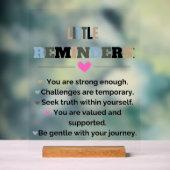 Cadeaux de motivation inspirants Petits rappels (Neutre)