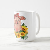 Cadeaux De Mug De Cochon Cute _ Cadeaux Pour Famil (Devant droit)