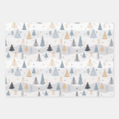 Cadeaux de Noël 3 feuilles de papier à envelopper (Devant)