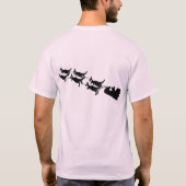 Cadeaux de Noël australiens, T-shirt d'hiver (Dos)