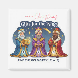 Cadeaux de Noël des Trois Sages Logique Jeu Magnet