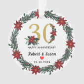 Cadeaux de Noël du 30e anniversaire du Mariage (devant)