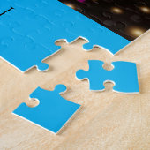 Cadeaux de Noël / puzzle personnalisé chiot. (Côté)