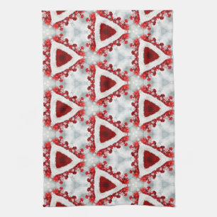 cadeaux de noël serviette de cuisine kaléidoscope
