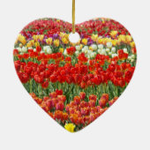 Cadeaux de nom de bébé Ornements Tulipes Date de n (Dos)