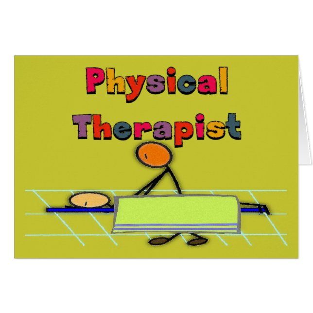Cadeaux de physiothérapeute (Devant horizontal)