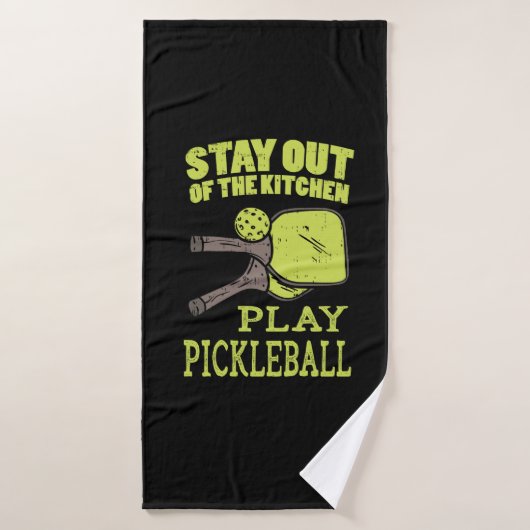 Cadeaux De Pickleball (Serviette de bain)