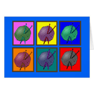 Cadeaux de Popart de tricot