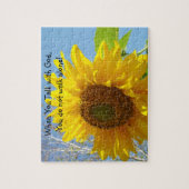 Cadeaux de recherche Sunflower Puzzle Parler avec  (Vertical)