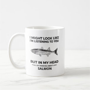 Cadeaux de saumon, Mug pour amateur de saumon, Sau