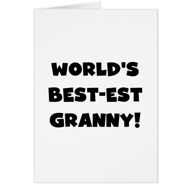 Cadeaux de T-shirts des textes de noir de mamie du (Devant)