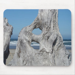 Cadeaux de tapis de souris Ocean Beach Driftwood p