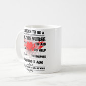 Cadeaux de tasse de café de tasse d'infirmière de (Devant gauche)