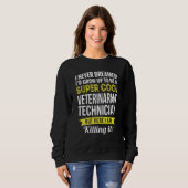 Cadeaux de Tshirt de Technicien Vétérinaire Super (Devant entier)