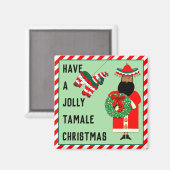 Cadeaux de vacances Feliz Navidad Magnet (Recto/Verso)
