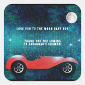 Cadeaux de voiture classique personnalisés Sticker (Devant)