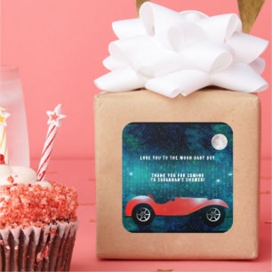 Cadeaux de voiture classique personnalisés Sticker