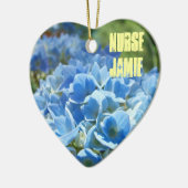 Cadeaux d'infirmière Chauffant Ornements Nom Infir (Gauche)