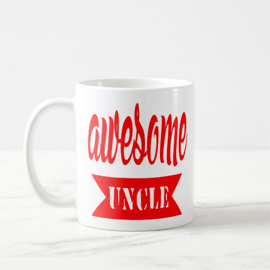 Cadeaux d'oncle citation d'oncle Mug Awesome oncle (Gauche)