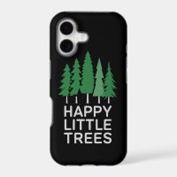 Cadeaux drôles de camping d'arbres peu heureux