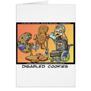 Cadeaux drôles de cookies désactivés pour Internet