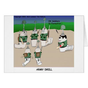 Cadeaux drôles de forage d'armée, t-shirts et obje