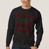 Cadeaux drôles de Noël de sweatshirt d'actuaire (Devant)