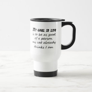 Cadeaux drôles de plaisanterie de tasse de voyage
