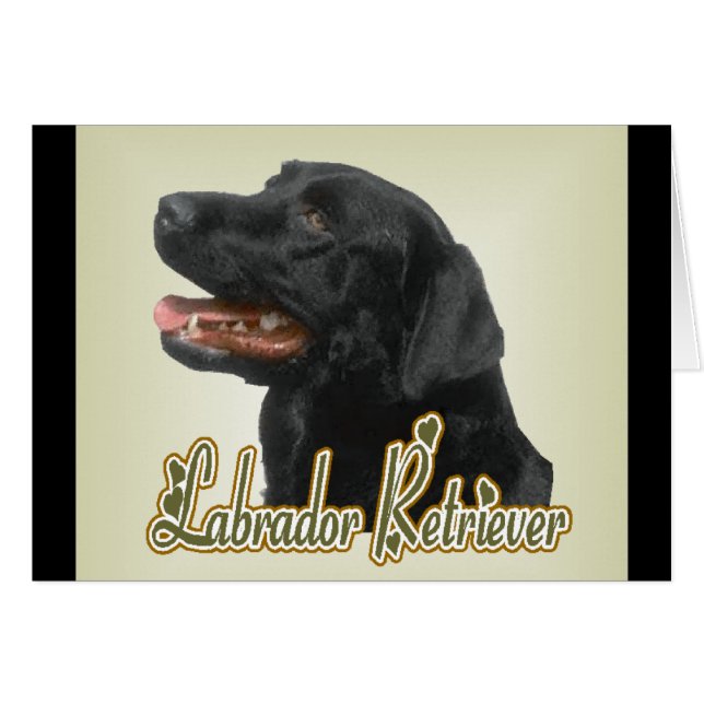 Cadeaux du Labrador Retriever (Devant horizontal)