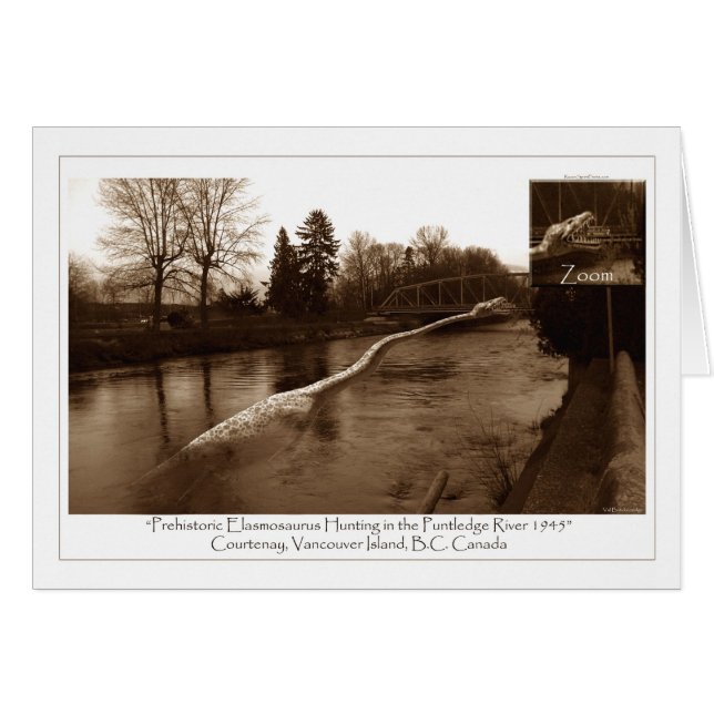 Cadeaux Elasmosaurus (Devant horizontal)