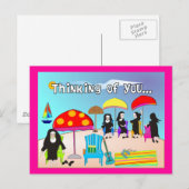 Cadeaux et cartes d'art de la religieuse (Devant / Derrière)