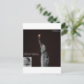 Cadeaux et Cartes Emma Lazarus & Statue de la Libe (Debout devant)