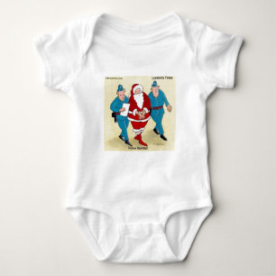 Cadeaux et T-shirts drôles de Noël pour la police