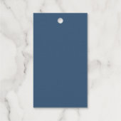 Cadeaux Étiquettes de cadeau en feuille de mariage (Verso)